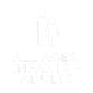 All ages infants through adults